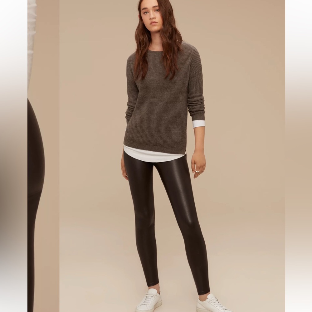 Wilfred Free - Aritzia Daria Pant Legging Vegan Faux Leather
